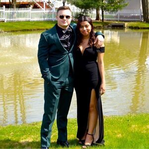 City Studio Long Black Prom Dress size 3